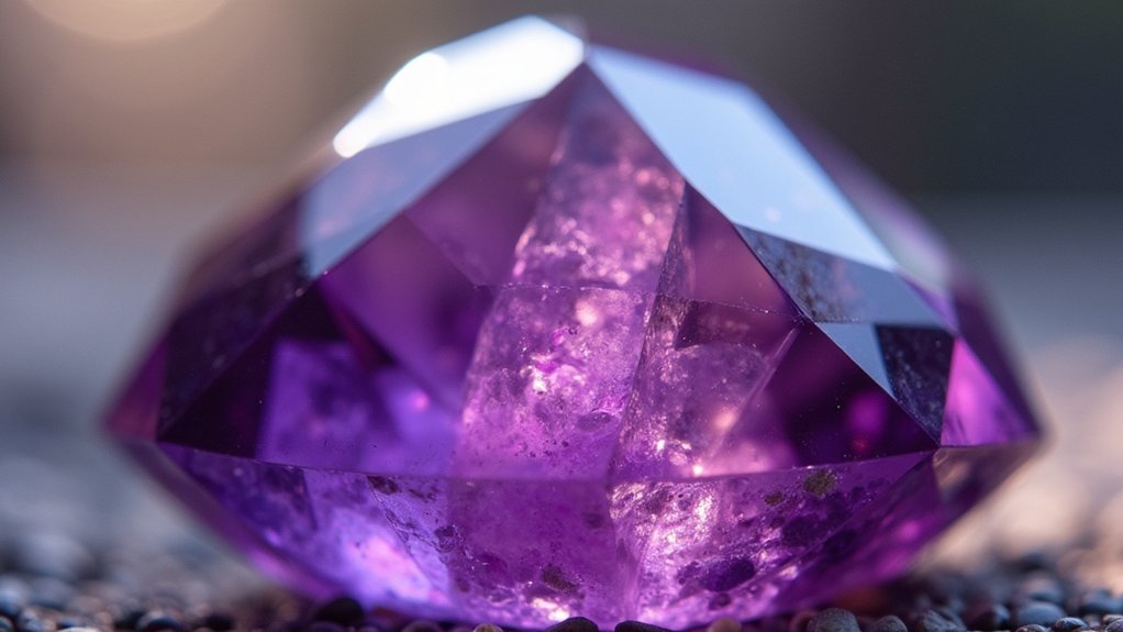 amethyst color zoning evaluation
