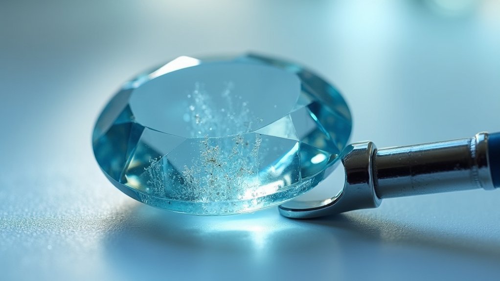 aquamarine clarity enhancement detection