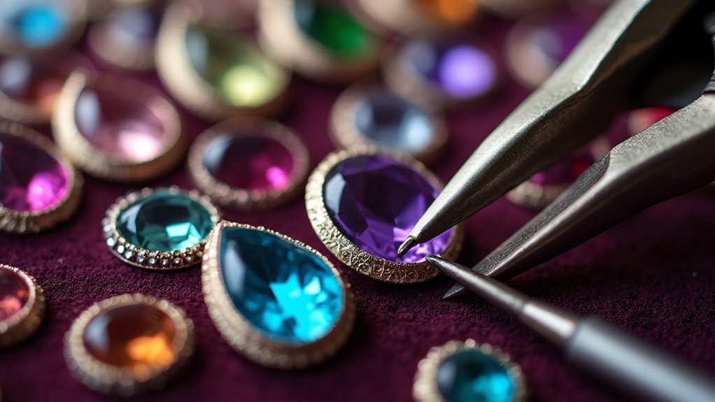 bezel setting gemstone process