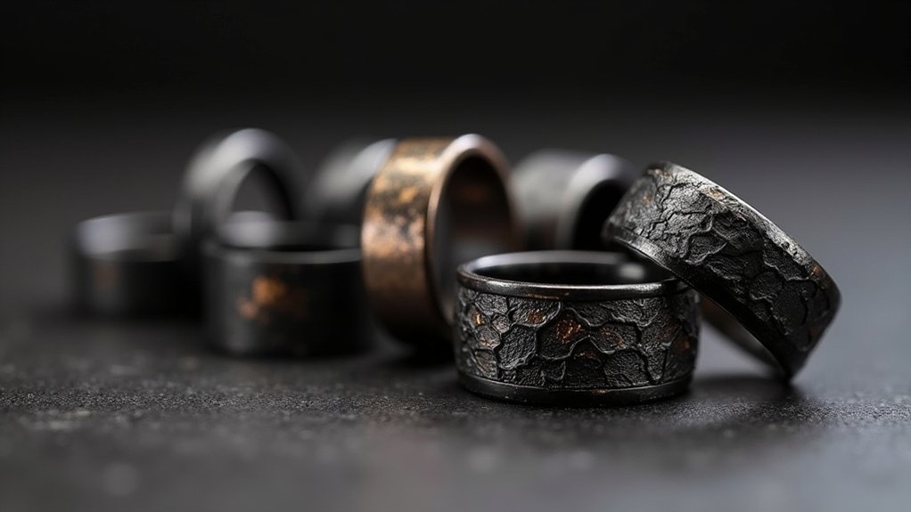 black oxide ring finishes
