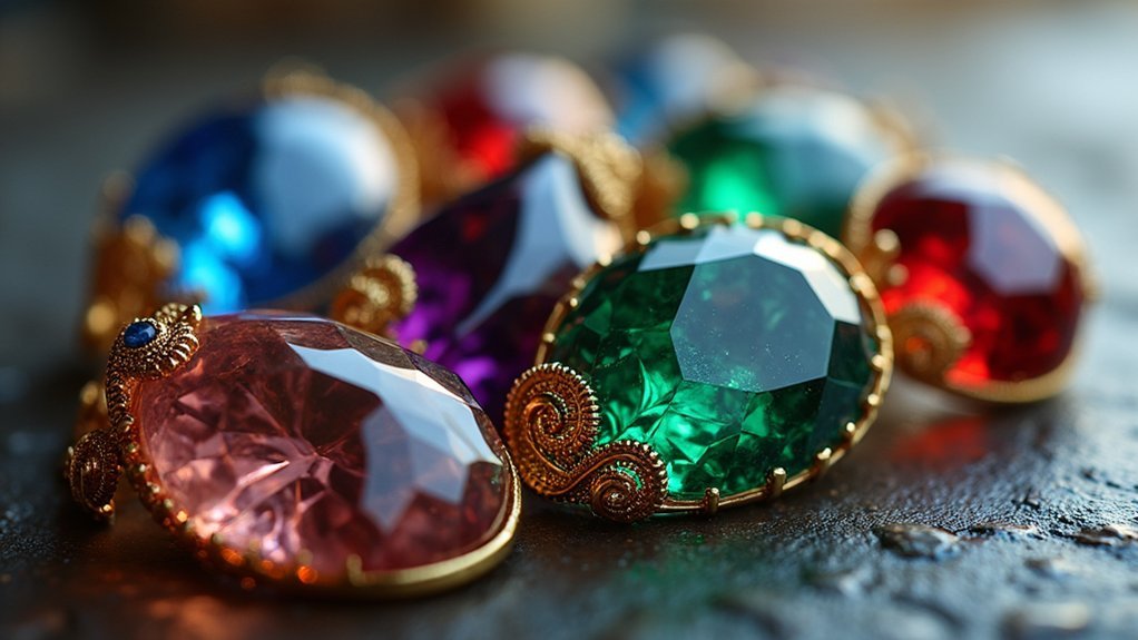 byzantine gemstone setting techniques