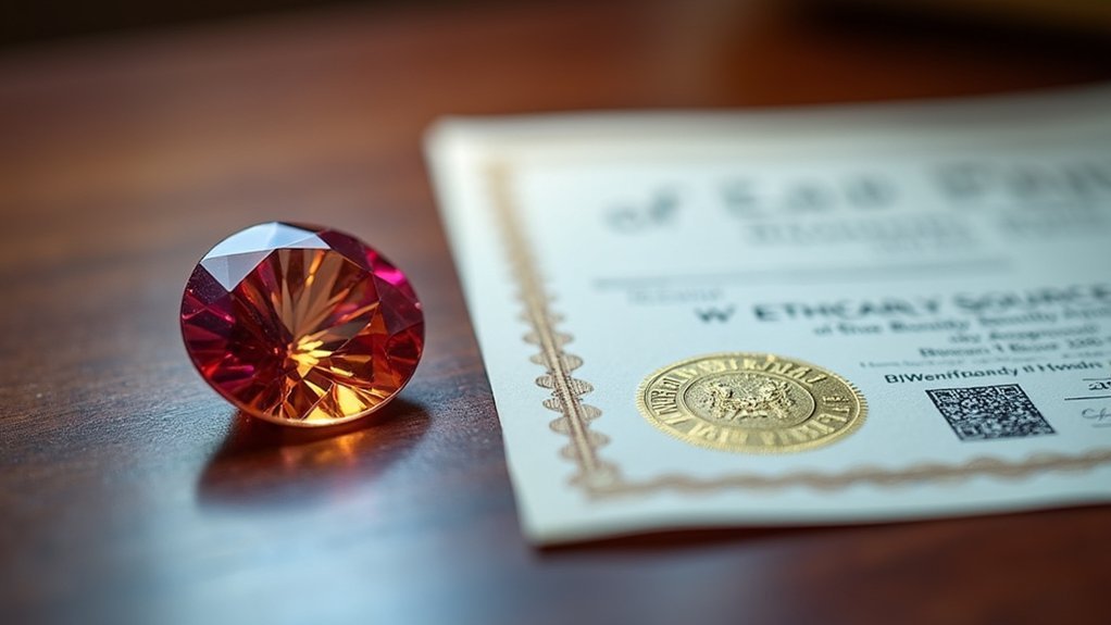 certified gemstones enhance value