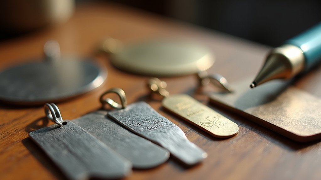 choose metal for etching