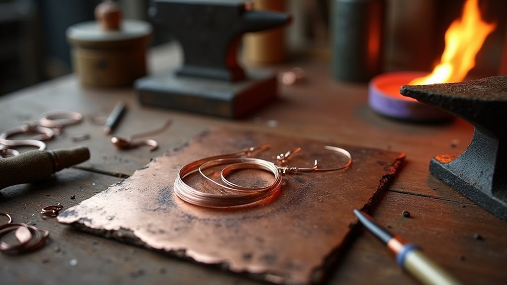 copper jewelry forging essentials