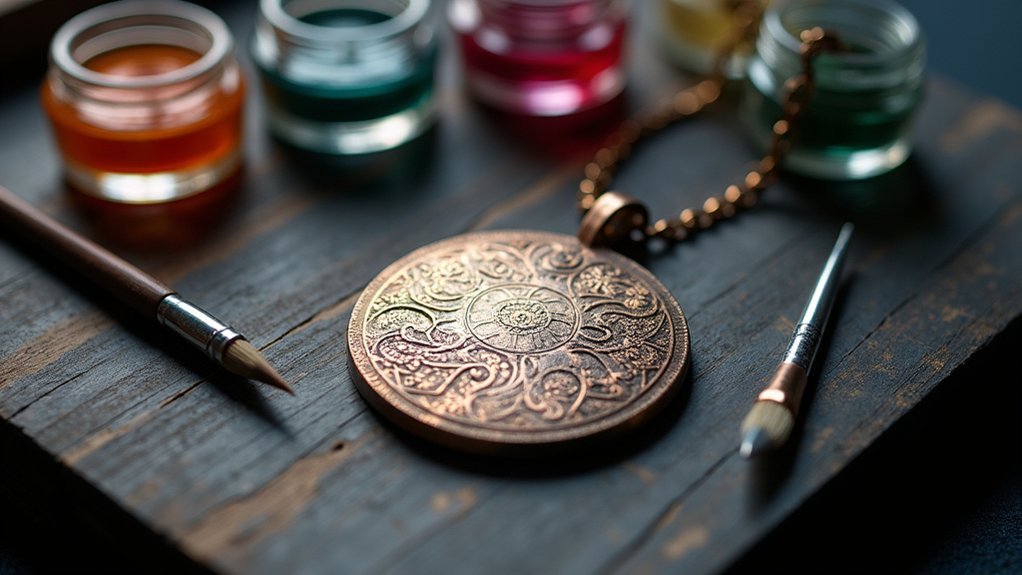 custom metal pendant techniques