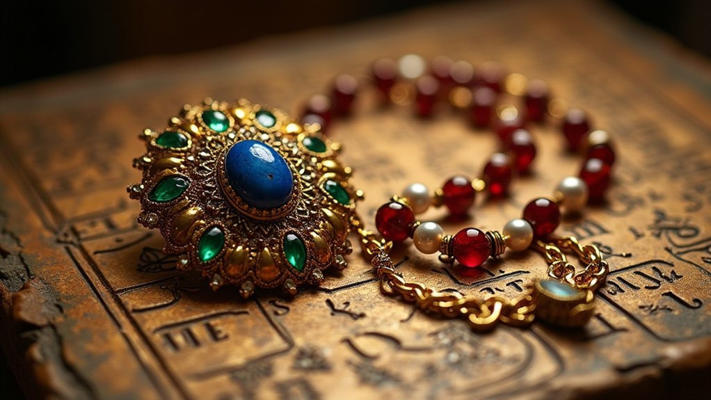 divine adornments and symbolism
