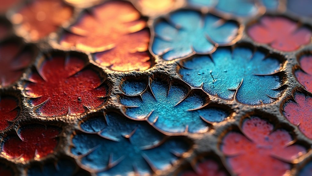 dramatic enamel crackle effects