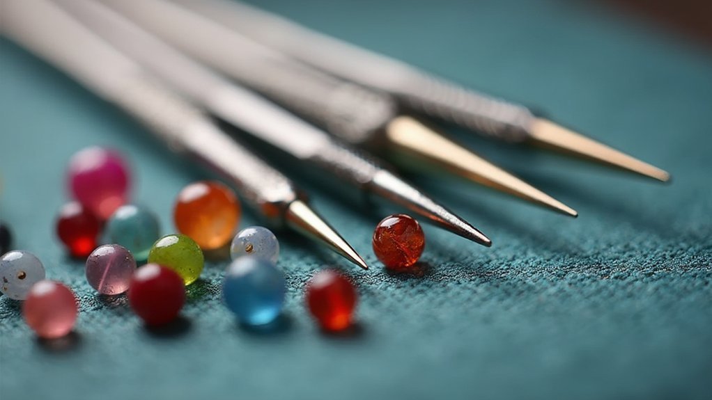 durable beading needle selection