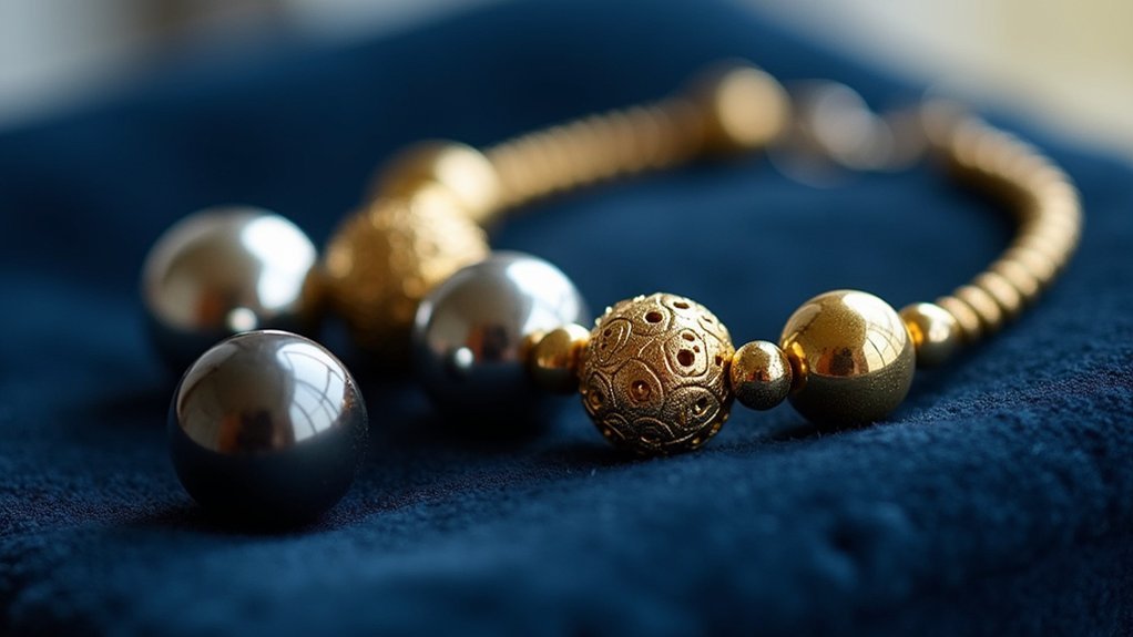 durable tarnish resistant metal beads