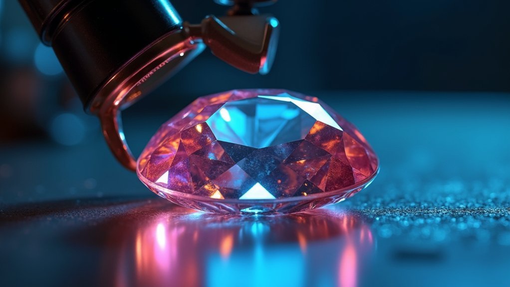 gemstone inspection lighting techniques