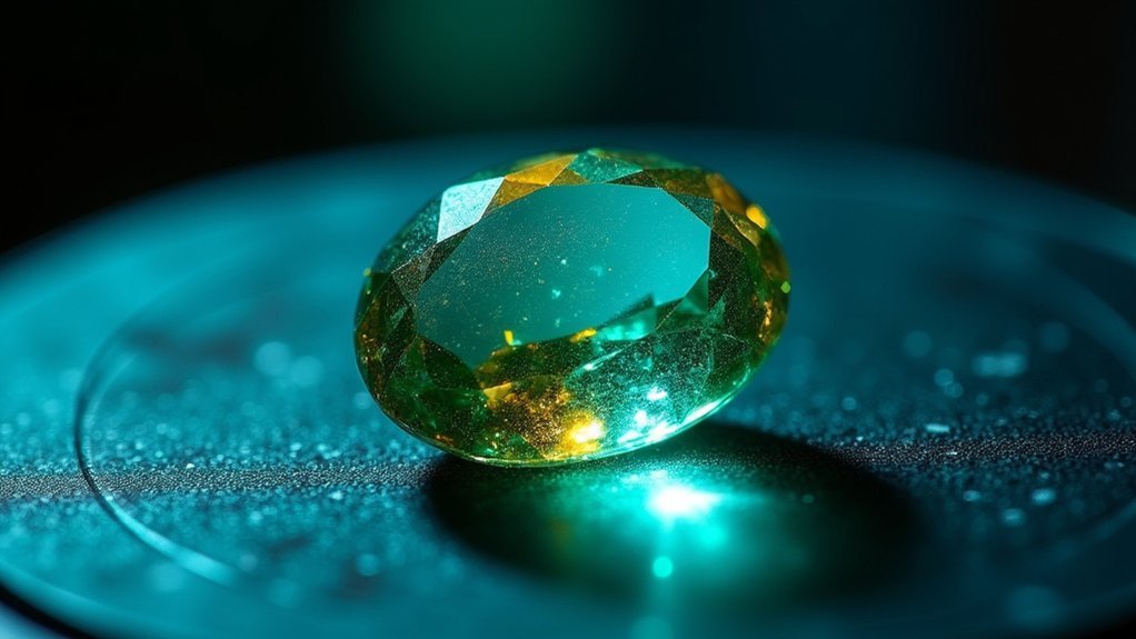 gemstone internal structure analysis