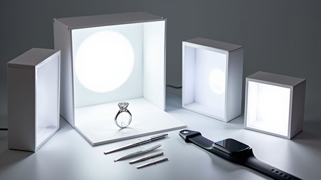 jewelry photography light boxes