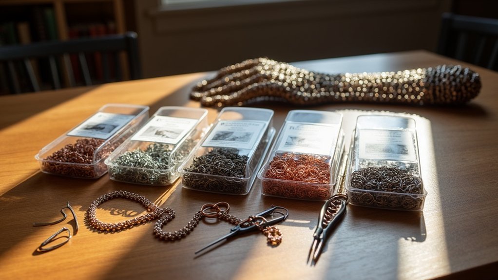 medieval chainmaille starter kits