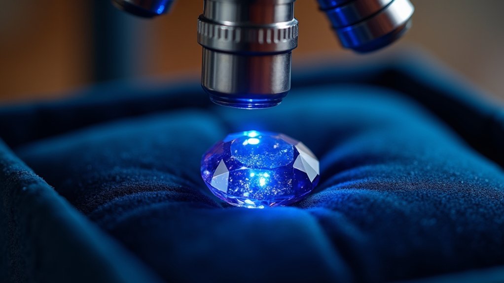 microscope gemstone examination techniques