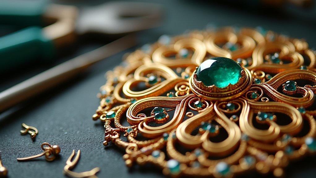 modern byzantine filigree techniques