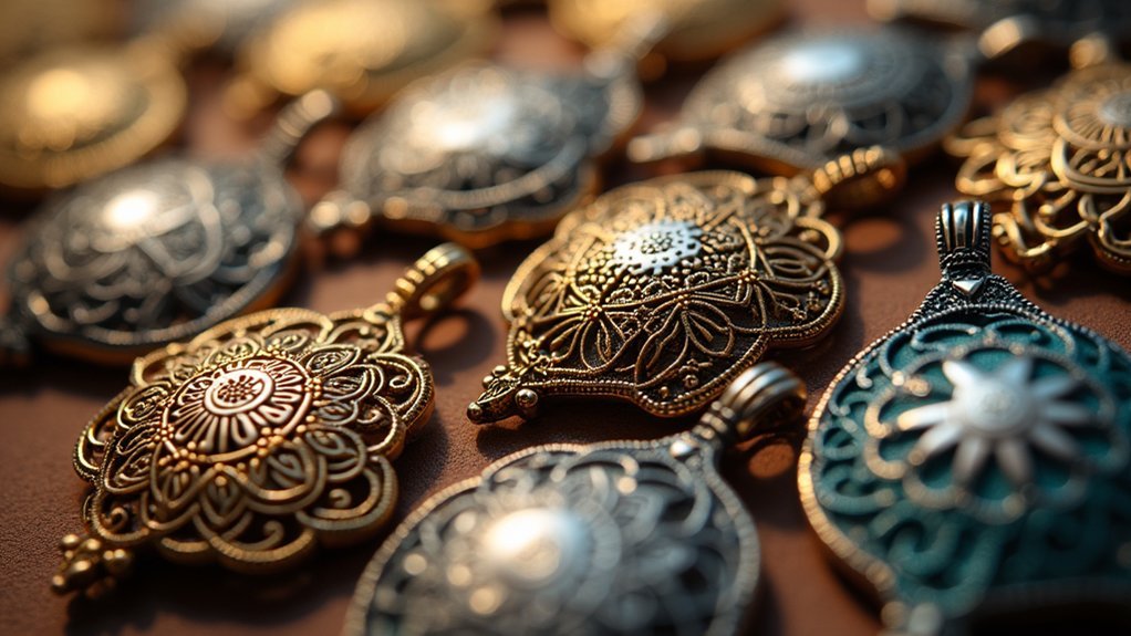 pierce metal pendant designs