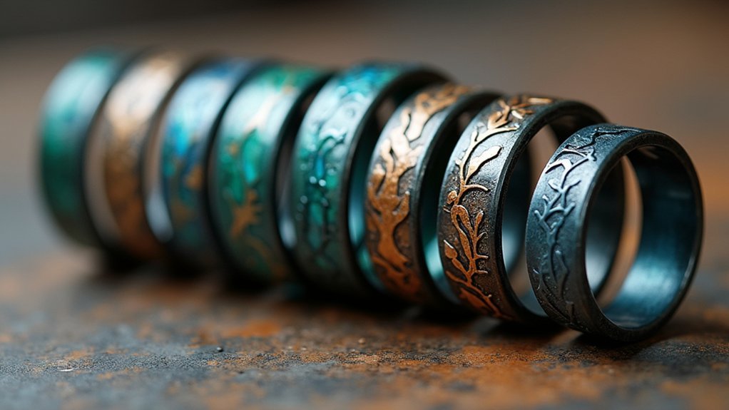 rokush patina ring technique