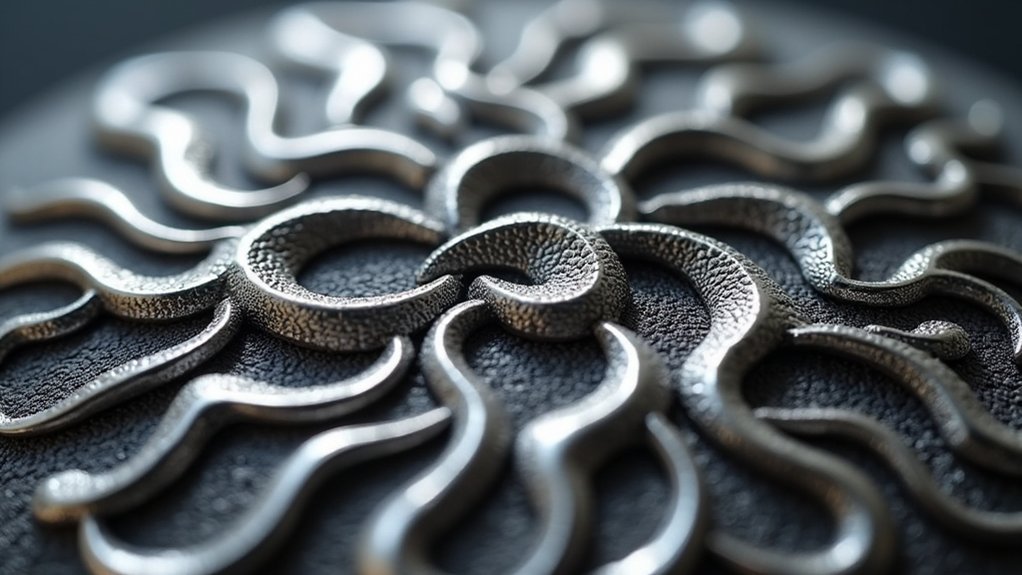 silver reticulation jewelry textures