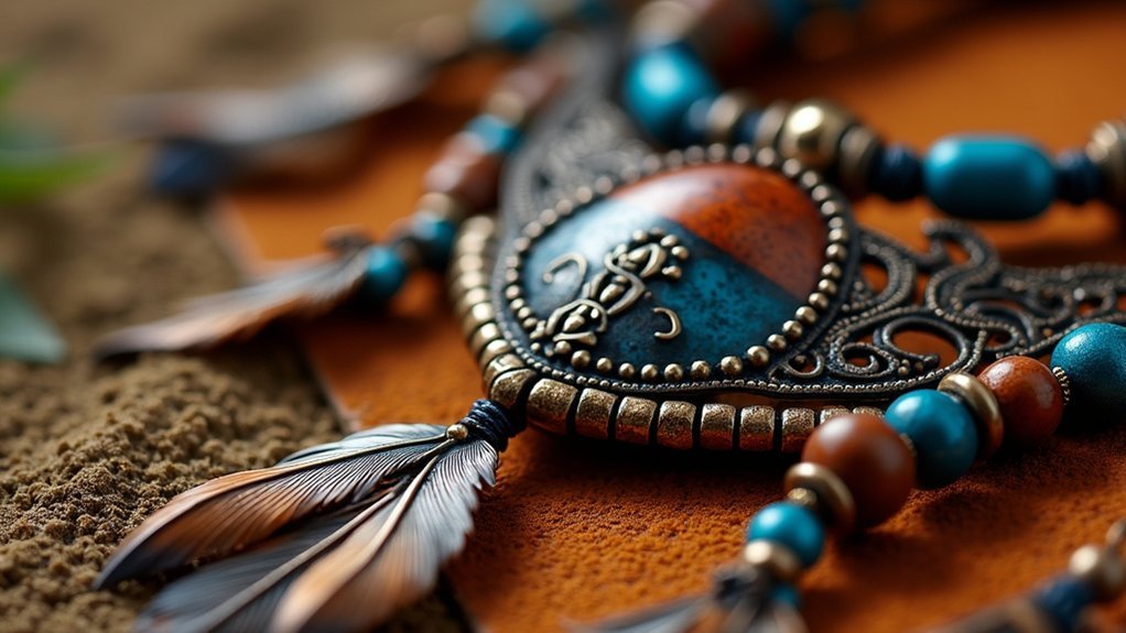 symbolic tribal jewelry crafting