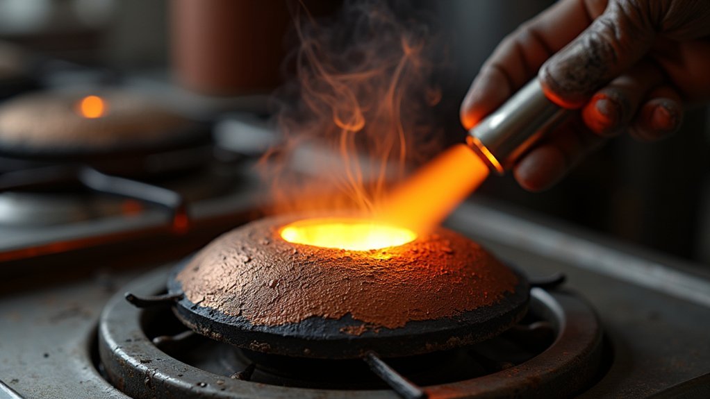 alternative metal clay firing