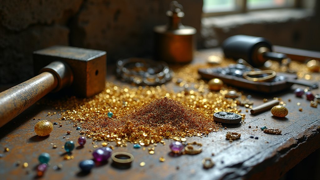 ancient jewelry metal mixtures