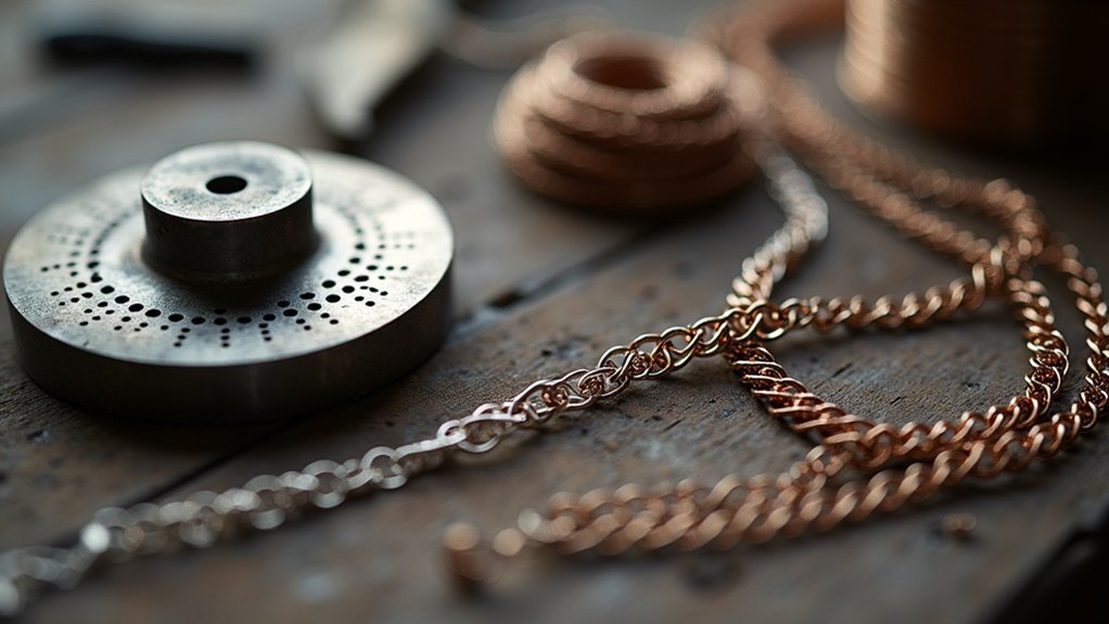 ancient wire weaving technique