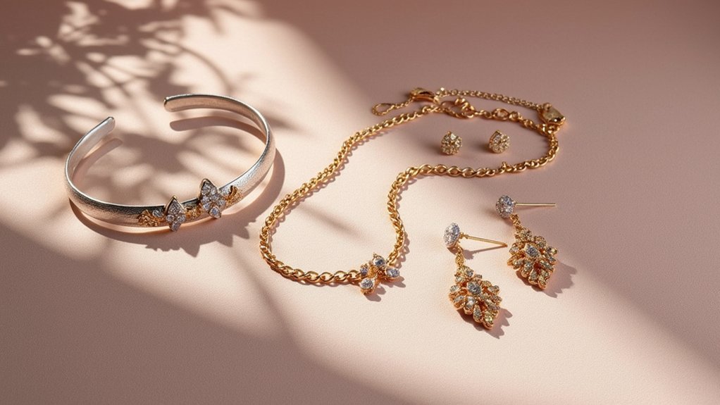 asymmetrical balance in jewelry