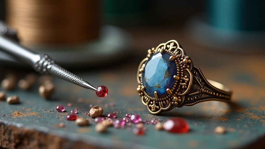 authentic gemstone replacement techniques