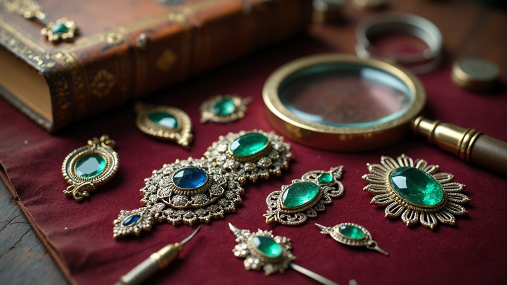 authenticating vintage jewelry pieces
