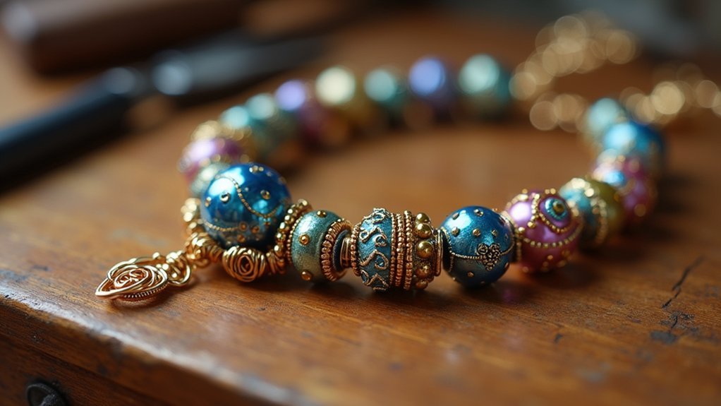 beading with eyepins techniques