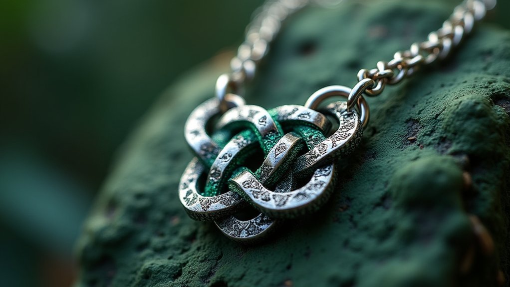 celtic knot necklace design