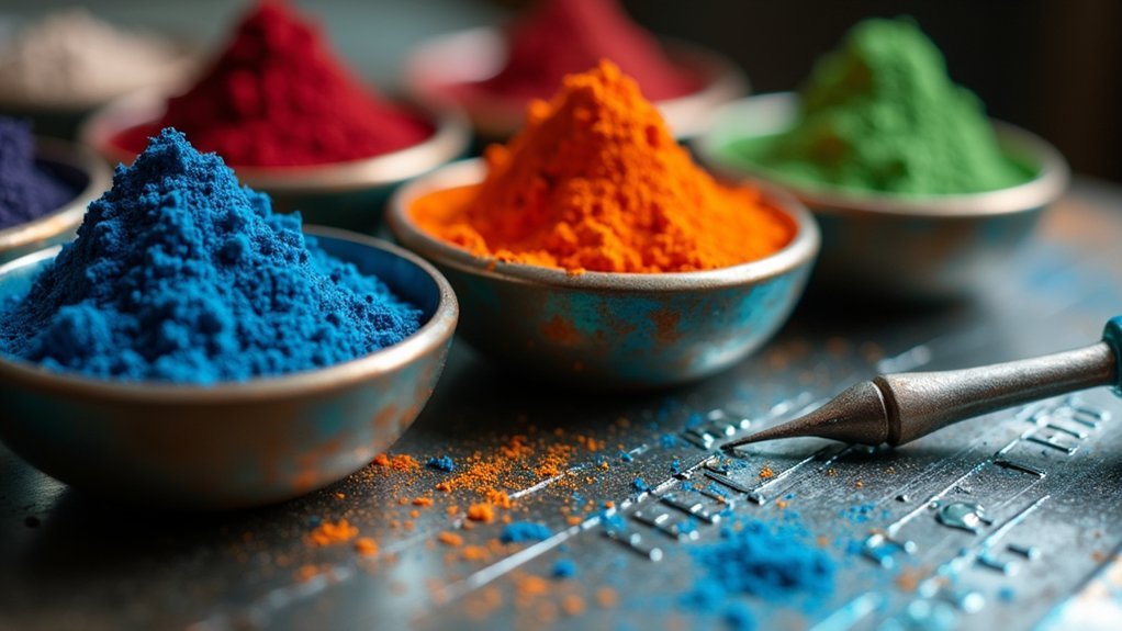 champlev enameling process explained