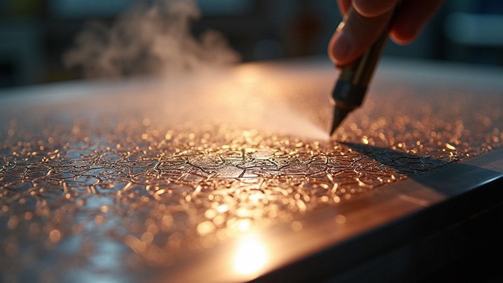 chemical etching for recovery