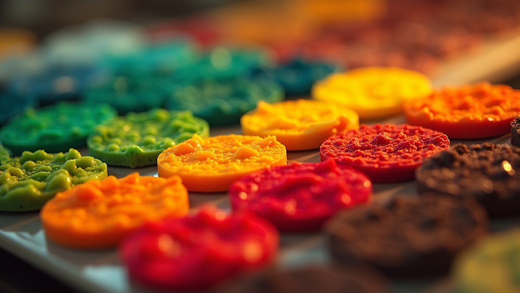 color coded wax selection guide