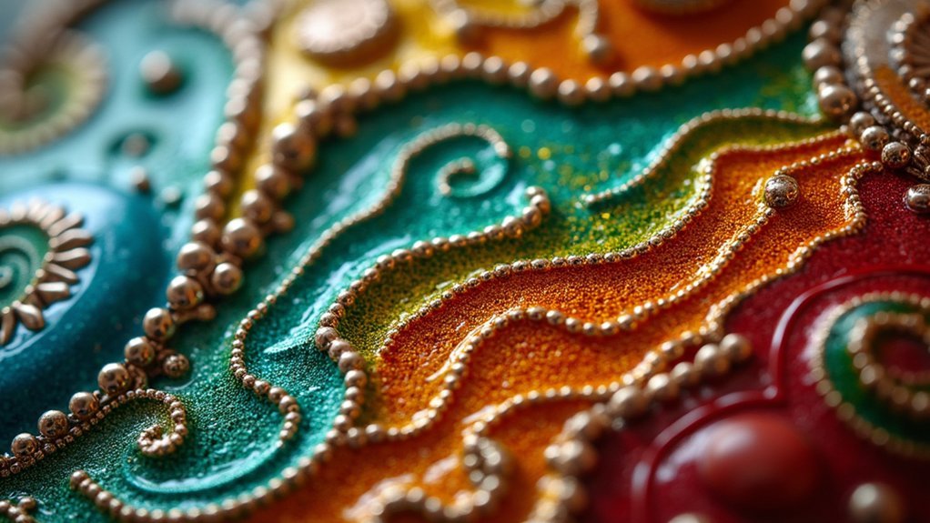 What Makes Colors Blend in Enamel Jewelry?