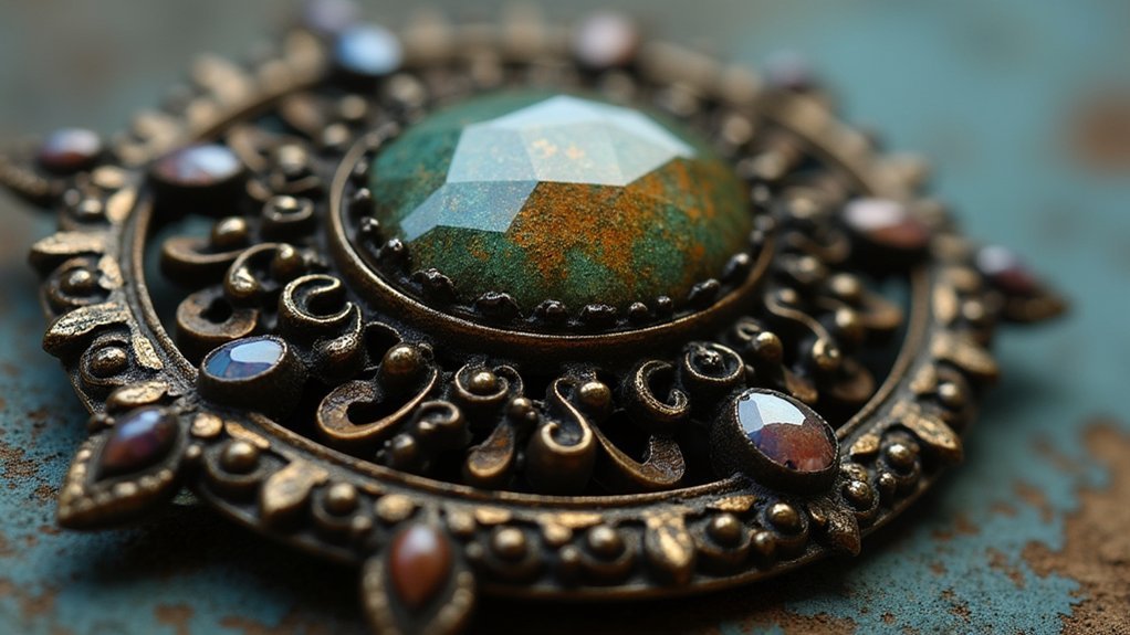 corrosion affects antique jewelry