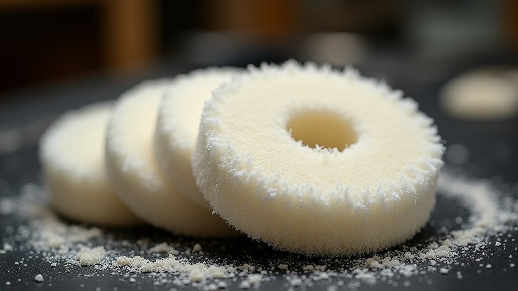 cotton wheels enhance polishing