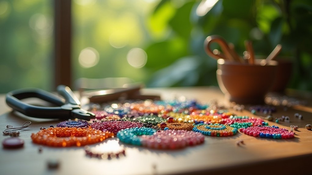 creative community through beadwork