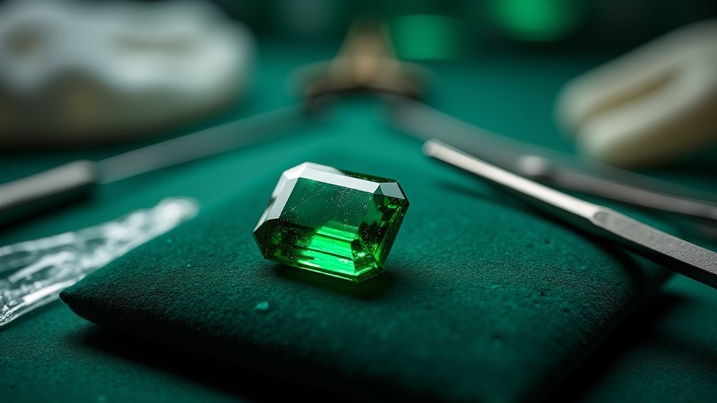 delicate care for emeralds