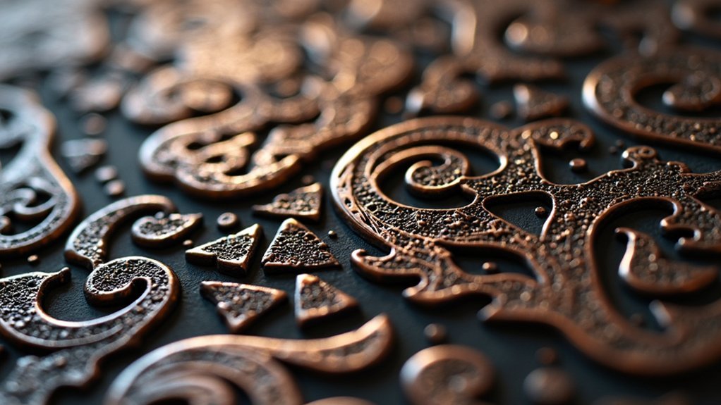 dimensional relief jewelry techniques