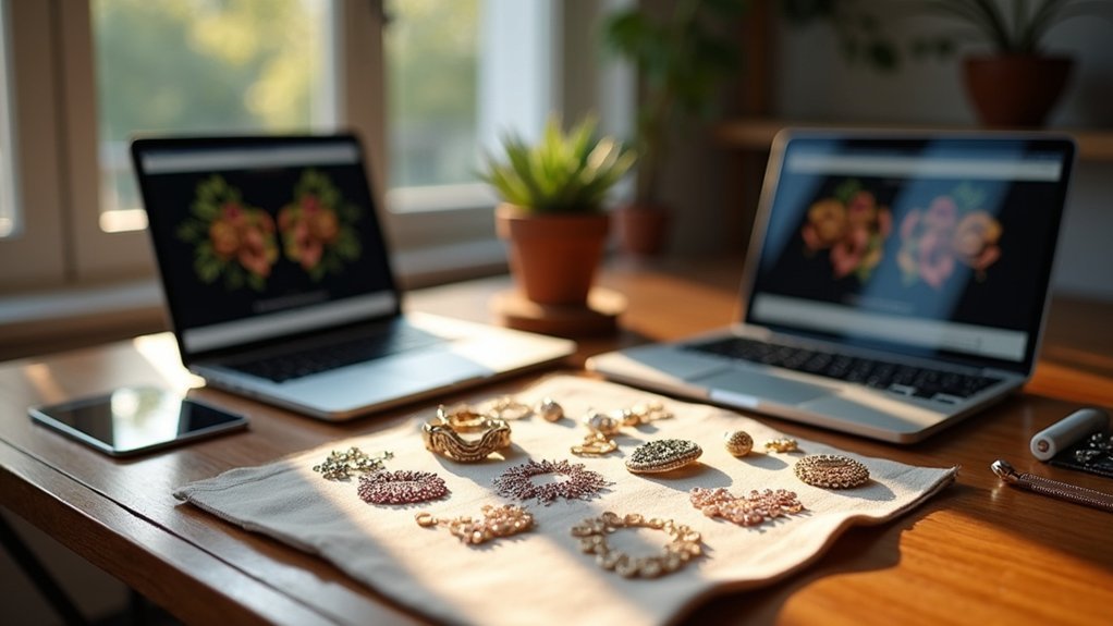 distinctive pmc jewelry branding
