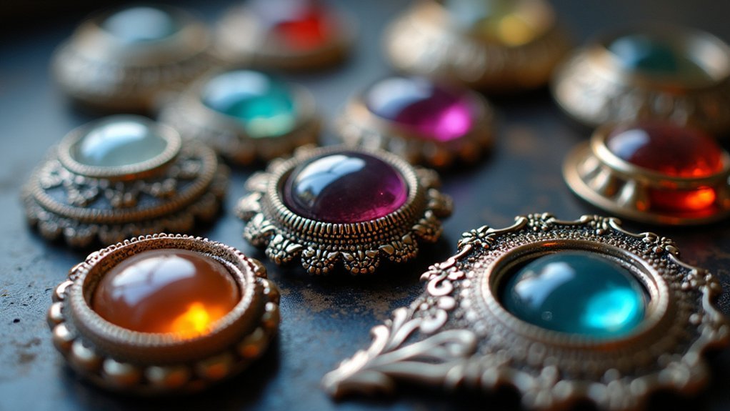 dynamic textures enhance jewelry