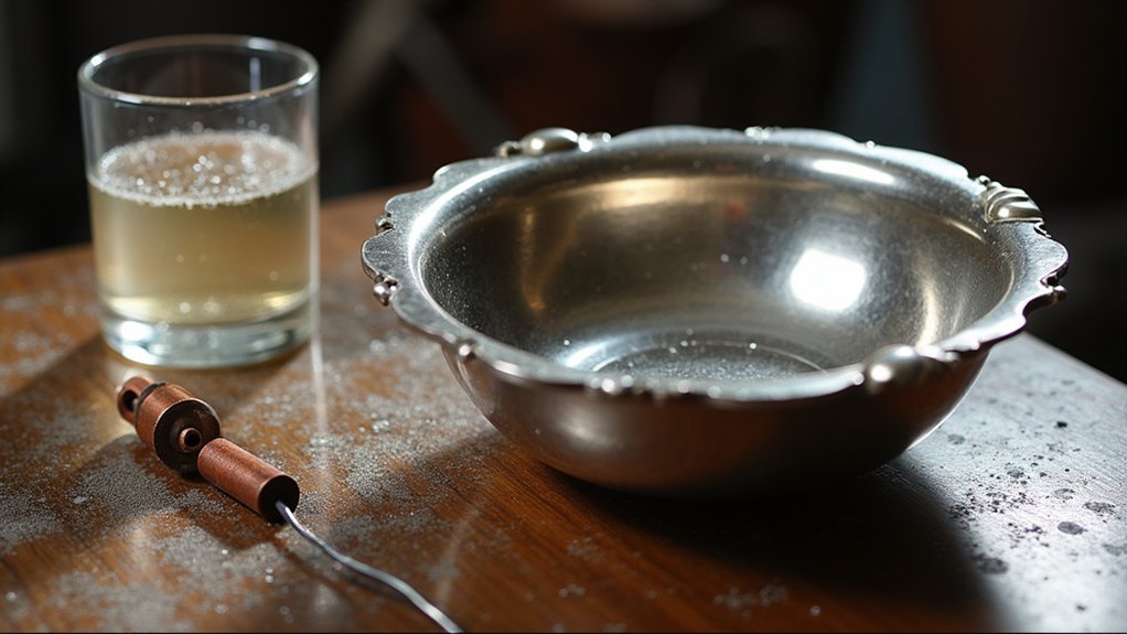 electrolytic silver tarnish removal
