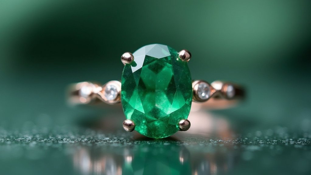 emerald claw setting customization