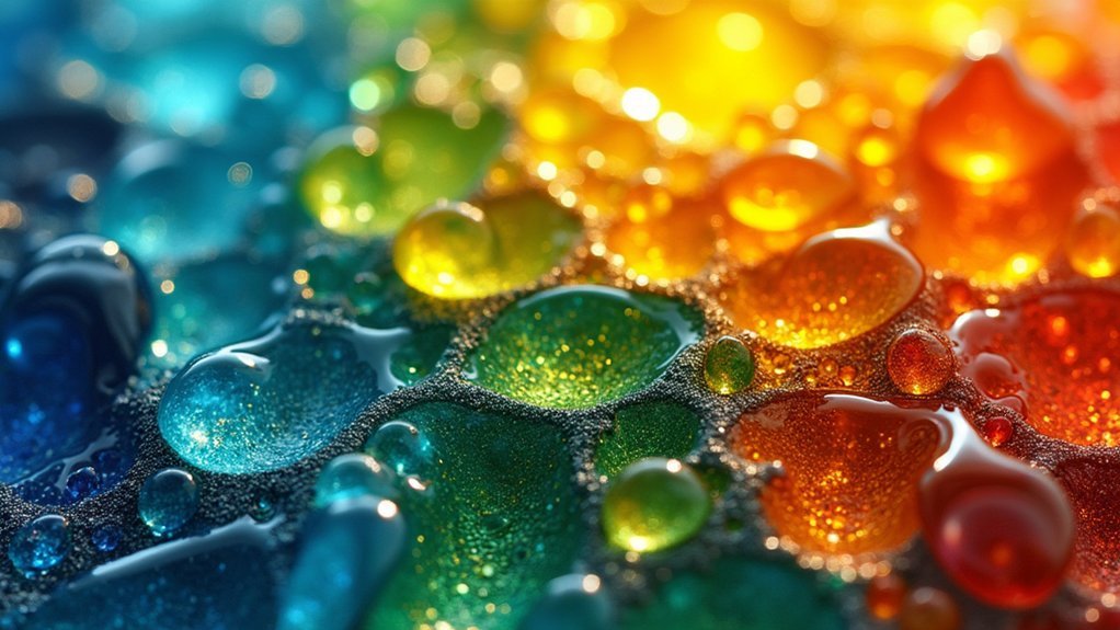 enamel color layering effects