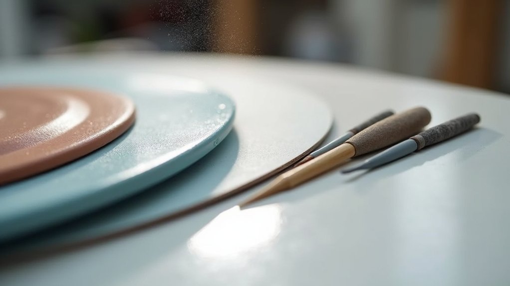 enamel sanding for smoothness