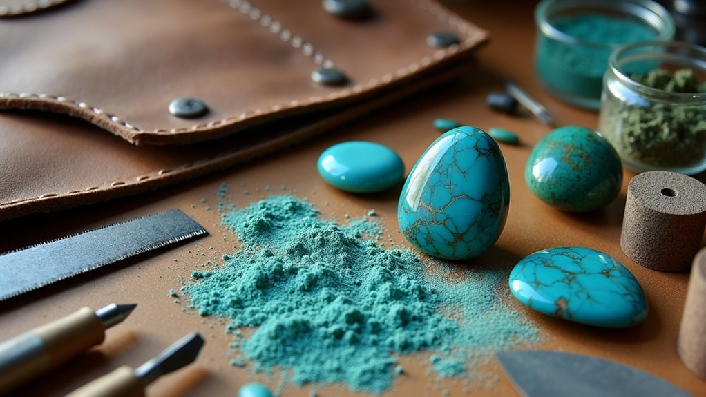 essential turquoise lapidary tools