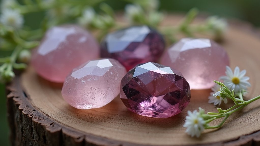 ethically sourced rose cut gemstones