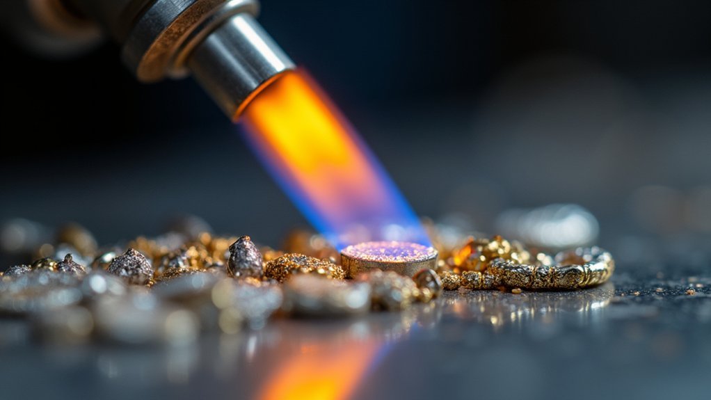 flame adjustment for granulation