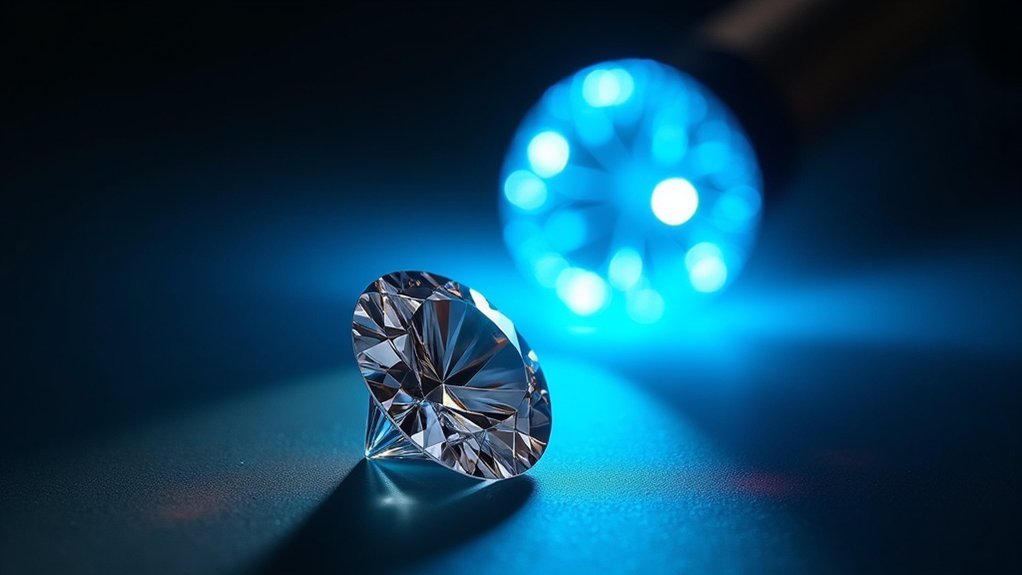 fluorescence affects diamond pricing